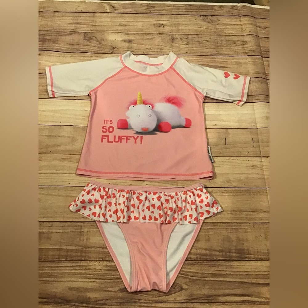 Universal studios despicable me children swim wear size 6